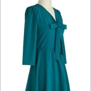 Some Green in the Way She Moves Dress